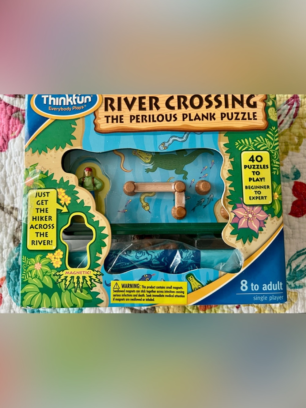 RIVER CROSSING GAME The Perilous Plank Puzzle